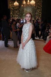 Evie Templeton Unveils Richard Quinn LFW With Beaded White Radiance