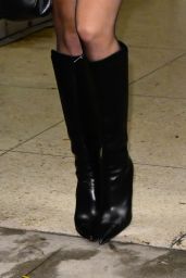 Grace Van Patten Unveils Press Event Glen Check Edge