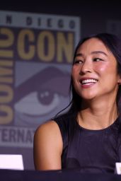 Greta Lee Debuts Hodakova at Tron: Ares Comic-Con Panel 2025
