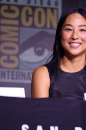 Greta Lee Debuts Hodakova at Tron: Ares Comic-Con Panel 2025