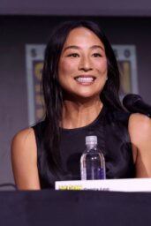 Greta Lee Debuts Hodakova at Tron: Ares Comic-Con Panel 2025