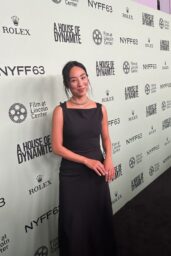 Greta Lee’s Minimalist Elegance at the 2025 New York Film Festival