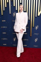 Gwendoline Christie Champions Emmys in Sequined Power Pink