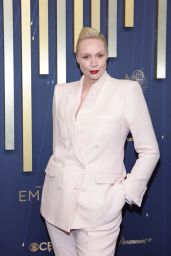 Gwendoline Christie Champions Emmys in Sequined Power Pink
