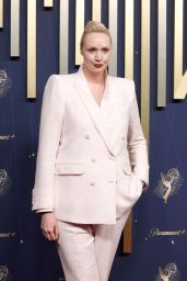 Gwendoline Christie Champions Emmys in Sequined Power Pink