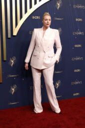 Gwendoline Christie Champions Emmys in Sequined Power Pink