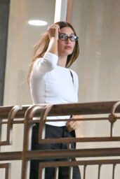 Hailey Bieber Commands Sushi Park in Monochrome Ease