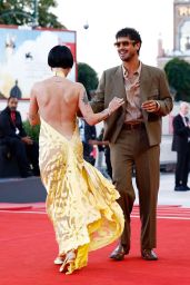 Halsey Attends The Smashing Machine Premiere at Venice Film Festival