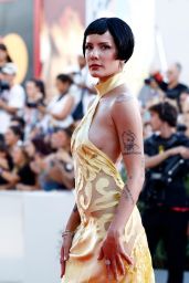 Halsey Attends The Smashing Machine Premiere at Venice Film Festival