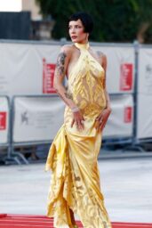 Halsey Attends The Smashing Machine Premiere at Venice Film Festival