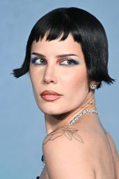 Halsey Debuts Navy Lace at amfAR Gala Venice 2025