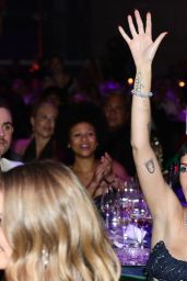 Halsey Debuts Navy Lace at amfAR Gala Venice 2025