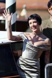 Halsey Debuts Sci-Fi Glamour at Venice International Film Festival