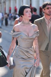 Halsey Debuts Sci-Fi Glamour at Venice International Film Festival