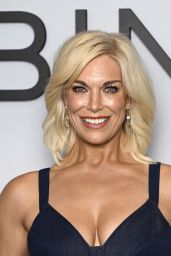 Hannah Waddingham Champions BAFTA Midnight Denim And Beaded Fringe