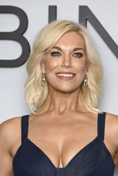 Hannah Waddingham Champions BAFTA Midnight Denim And Beaded Fringe