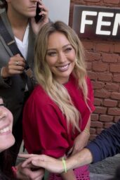 Hilary Duff Ignites Milan Fashion Week with Color-Blocked Fendi Statement