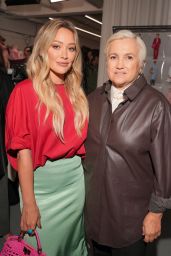 Hilary Duff Unveils Milan Fashion Week Pop-Art Color Clash