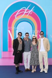 Holland Roden Embodies Retro-Chic at Monte Carlo Event
