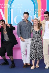 Holland Roden Embodies Retro-Chic at Monte Carlo Event