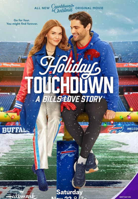 Holland Roden & Matthew Daddario Ignite Holiday Cinematic Glamour