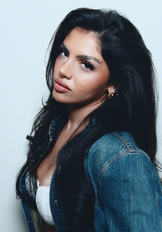 Huda Mustafa Unveils Denim Glamour for GQ October 2025