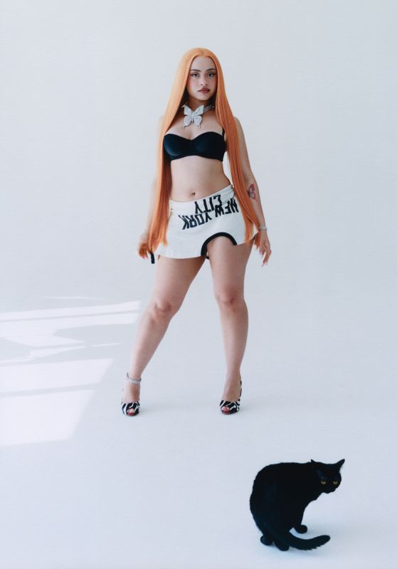 Ice Spice Debuts Whiplash Couture in NYLON x Lea Winkler