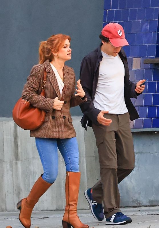 Isla Fisher Channels Matsuhisa Heritage Equestrian Chic