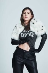 Ivana Baquero Unveils a New Edgy Glamour
