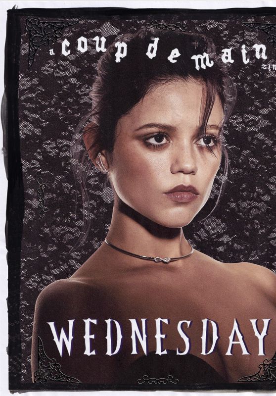 Jenna Ortega Gothic Whimsy for Coup de Main