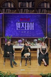 Jenna Ortega Unveils Chic Preppy Look in Seoul