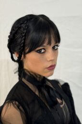 Jenna Ortega Unveils “Wednesday” Season 2’s Dark Romance for Who What Wear, September 2025