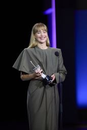 Jennifer Lawrence Champions Structural Drape at San Sebastian Film Festival