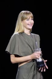 Jennifer Lawrence Champions Structural Drape at San Sebastian Film Festival