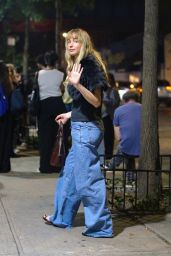 Jennifer Lawrence Embodies NYC Stroll in Plush Fur Ease