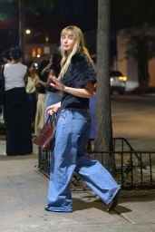 Jennifer Lawrence Embodies NYC Stroll in Plush Fur Ease