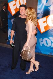 Jeri Ryan Debuts Taupe Draping at FOX Upfronts