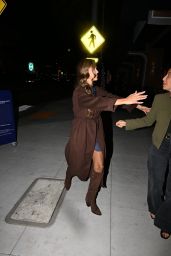 Jessica Alba Embodies Fall 2025 Street Luxe in Tonal Wool Layers