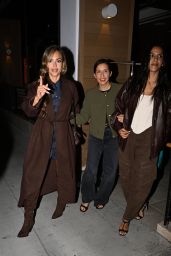 Jessica Alba Embodies Fall 2025 Street Luxe in Tonal Wool Layers