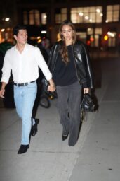 Jessica Alba Unveils Zero Bond Ensemble in Effortless Downtown Noir
