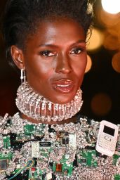 Jodie Turner-Smith Embodies Tech Couture Dress At Tron Ares Photocall