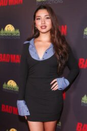 Julia Garcia Preppy Edge at “Bad Man” Premiere