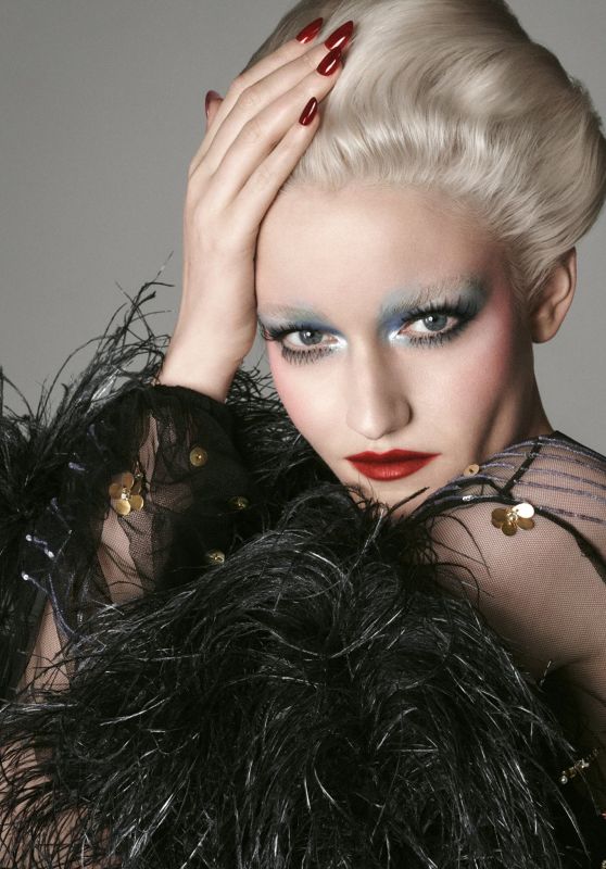 Julia Garner - Unveils Theatrical Cover for W Magazine