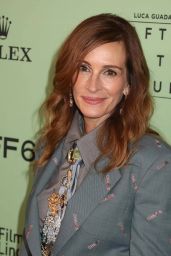 Julia Roberts Unveils After The Hunt Premiere Suit With Irreverent Westwood Tailoring