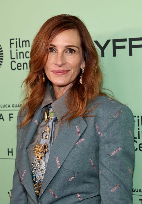 Julia Roberts Unveils After The Hunt Premiere Suit With Irreverent Westwood Tailoring