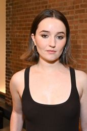 Kaitlyn Dever Unveils Sculptural Leather at Michael Kors NYFW Show – Sept 2025
