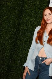 Karen Gillan Attends US Open Finals in Retro-Cool Denim – NYC 2025