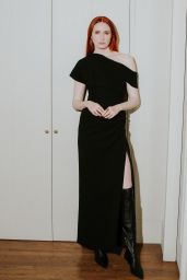 Karen Gillan Commands September 2025 in Monochrome Minimalist Mastery