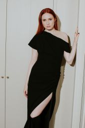 Karen Gillan Commands September 2025 in Monochrome Minimalist Mastery