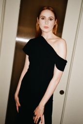 Karen Gillan Commands September 2025 in Monochrome Minimalist Mastery